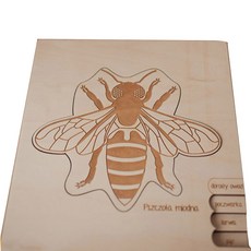 Stuka Puka 蒙特梭利蜜蜂拼圖, 1個