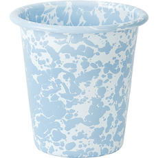 CROW CANYON 大理石紋琺瑯杯 D03 300ml, 淡藍色, 1個