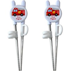 孩童用第一階段學習筷, 白色, 2個