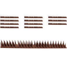 準備 驅趕鴿子器 棕色, 12個