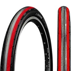 CHAOYANG Pelé Sports迷你自行車輪胎 H5169 406 鋼絲 紅色, 2入