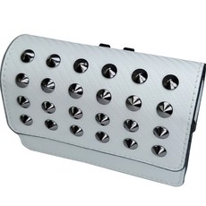 Awesome Stud夾式碳纖維測距儀殼, White Carbon