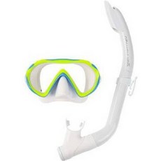 Ocean Tag 兒童海浪呼吸管套組, 白色+藍莓