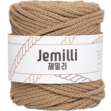 Yarna Jemilly 繩線 500g, 3 木棕色, 1個
