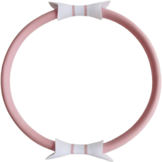 데이즈온샵 필라테스 피트니스 다리 근육 요가 링, 핑크화이트