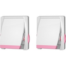 Bropic 窗戶推拉門鎖裝置粉色, 2個