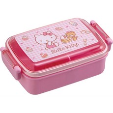 Skater 三麗鷗隨身餐盒 RBF3ANAG 450ml, 粉紅色的凱蒂貓, 1個