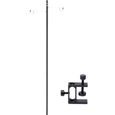 행복리빙 캠핑 라이트 랜턴걸이, 검정, 1개