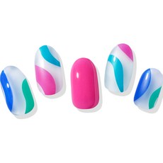 HIPCHIC Nailed It 半固化凝膠指甲貼組, 1個, 獨特節拍