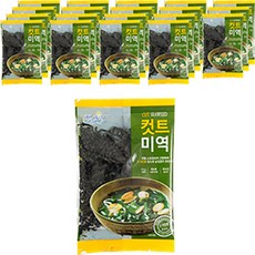 새벽바다 컷트미역 20p, 200g, 1개 식품/수산물/건어물 반품 최저가 10,950원