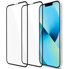 엑씨 슈페리얼 풀커버 강화유리 휴대폰 액정보호필름 투명 2p 세트, 1세트