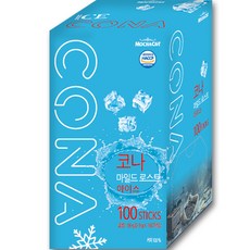 CONA 輕烘焙美式咖啡即溶粉隨身包, 0.9g, 100條, 1盒
