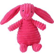 DING DONG PET 啾啾動物玩偶狗狗玩具, 兔子, 1個