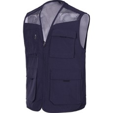 V領網眼多功能工作背心 YHSB802