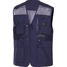 V領網眼多功能工作背心 YAE07