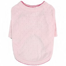 Grooming Dog 寵物 Pincot 針織T恤, 粉紅色