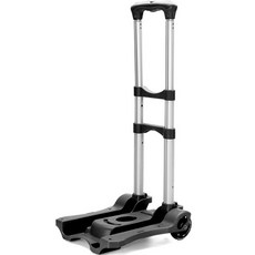 Dierdeu攜帶式手推車折疊式手推車 27*9*40cm, 黑色, 1個