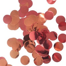 파티쇼 대용량 원형 은박 컨페티 꽃가루 1.5cm 200g, 로즈골드, 1개