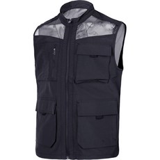 男士高領網眼多功能工作背心 YHSB801