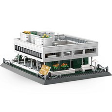 WANGE 萬格 薩伏伊別墅 樂高相容積木 大型 5237wg, 1個