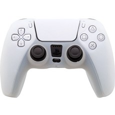 momoket PS5 DualSense 純淨握把保護套 白色, E49, 1個