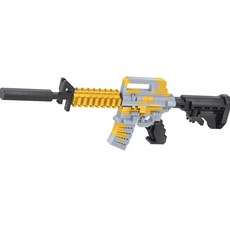 닥터스타 미니블럭 M4A1 블록건 682-5dr, 혼합색상, 1개