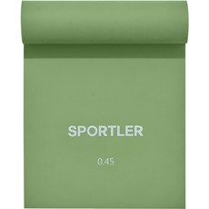 스포틀러 스트레칭 라텍스 밴드, 허브가든 그린, 1개