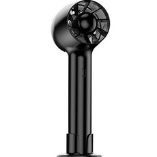 다연경 usb c타입 휴대용 미니 손 선풍기 고속 충전, cjn001, 블랙