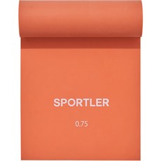 스포틀러 스트레칭 라텍스 밴드, 블레이징 오렌지, 1개