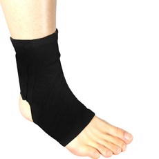 어썸드로우 헬스 스포츠 테이핑 발목 보호대 블랙, 2개