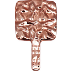 Double J方形波浪便攜式手鏡 A型, 玫瑰金, 1個