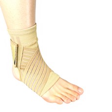 어썸드로우 헬스 스포츠 압박 테이핑 발목 보호대 스킨, 2개