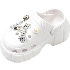 BeBemaru 女童厚底Crocs 9707