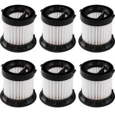 HOME MARVEL H80 / H80BL / H83 / H83BL 手持吸塵器濾網, 6個, 單一商品