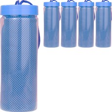 Daily Living 涼感毛巾 冰涼運動毛巾 5入, 藍色, 5個