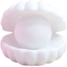 Rosae 貝殼珍珠情境燈, 白色