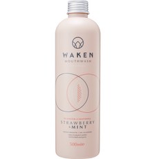 waken 草莓薄荷漱口水 口腔清潔劑, 500ml, 1個