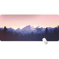 라이프스윗 감성 풍경화 노트북 키보드 마우스 장패드, 05