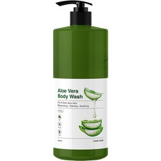 CHAR CHAR 蘆薈沐浴露, 1500毫升, 1個