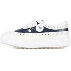 BOB 女式無釘皮革手工高爾夫球鞋適合野外練習 BOBKW301