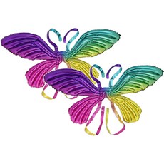 초대형 천사 날개 풍선 대, 컬러풀2, 2개