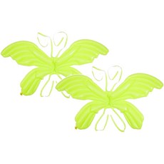 초대형 천사 날개 풍선 대, 라임그린, 2개