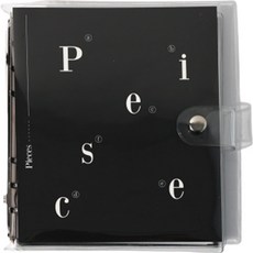 wannathis A6 Pisces 6孔活頁夾組, 02黑色, 1套