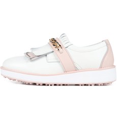 nextq 女款無釘皮革手工高爾夫球鞋 NQ176