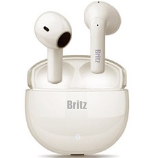 브리츠 트루 무선 스테레오 블루투스 이어폰 Apods3 아이보리 16.5시간 액티브노이즈캔슬링(ANC) 방수가능