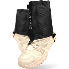 Expeak 越野登山超輕量短版綁腿, 黑色