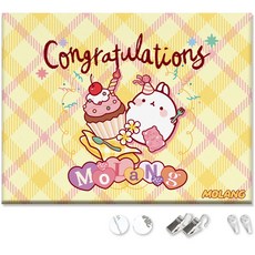 TUCO.B Molang 派對橫幅 ML-BN, 4