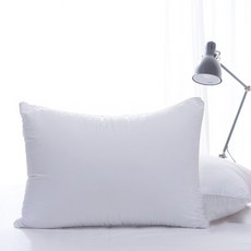 素色壓縮枕頭芯, 白色, 1個