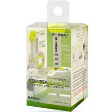 IdMakers 23年款 Aiming 高度調節防丟失控制高爾夫球Tee座, 黃色