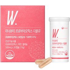 smile lab 內在美益生菌W植物性膠囊, 30顆, 1罐